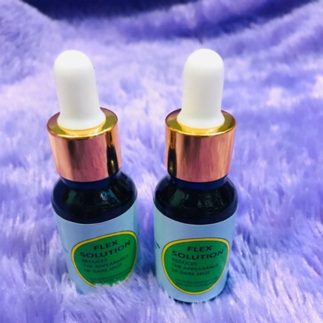 Flek solution BOTOL KACA BIRU / Flek forte/ flek solution melasma
