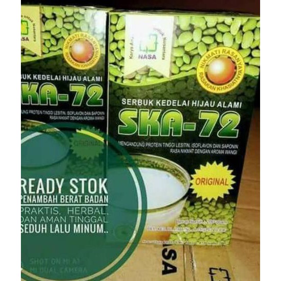 

RWI» SK SKA-72 SERBUK KEDELAI ALAMI NASA BPOM SUSU PENGGEMUK BADAN NK LARIS