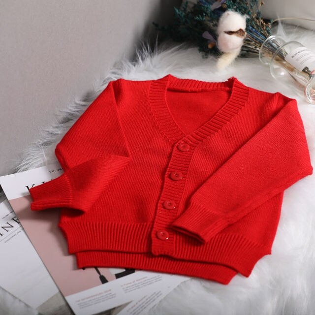 KALILA - INDIRA KIDS Cardigan Rajut Baju Anak Perempuan | Umur 1 - 7 Tahun