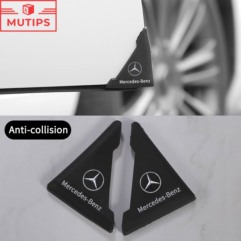 2pcs Stiker PVC Anti Gores Untuk Pintu Mobil Mercedes Benz W207 W211 W205 W212 W204 W220 W206 W124 W213 W218 W222