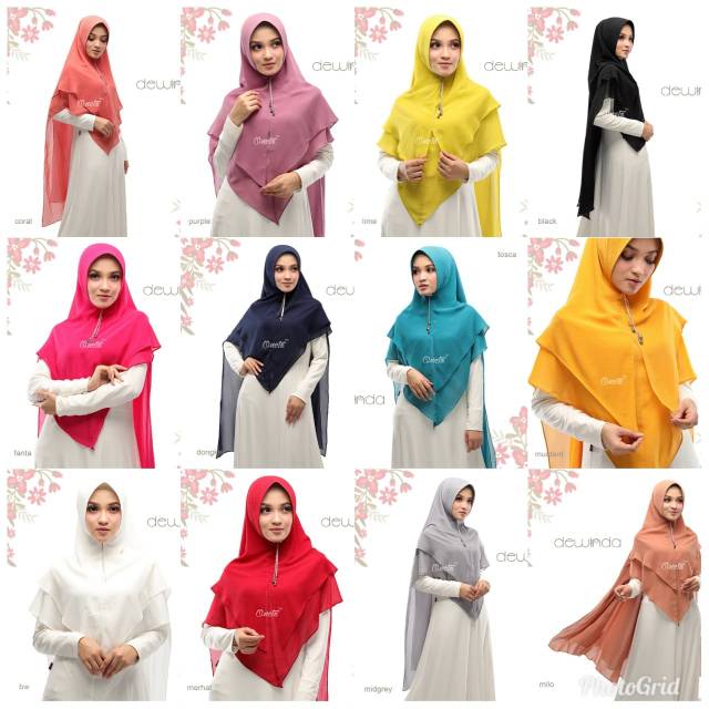 Khimar Dewinda ori by Oneto Hijab