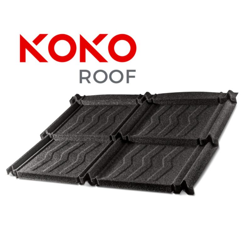 GENTENG MINIMALIS METAL PASIR 2 X 2