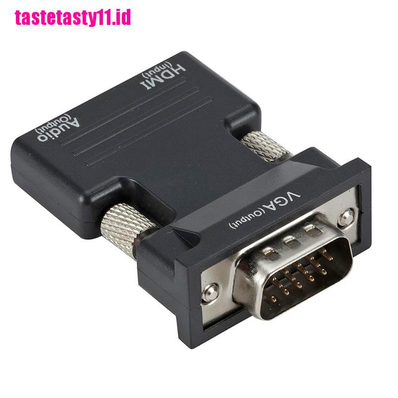 Adapter Converter HDMI Female Ke VGA Male 1080P Signal