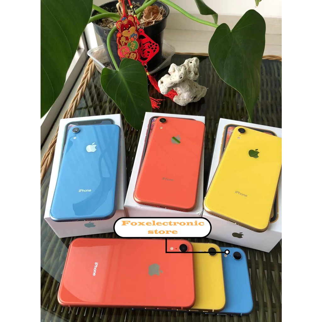 iPhone XR 64GB All Sim Silent Fullset Original Second Mulus100% 3utools All Green (Garansi 1 Tahun)-6