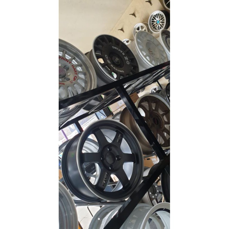 velg volk rays te37 r15 velg racing mobil volk rays te37 ring 15