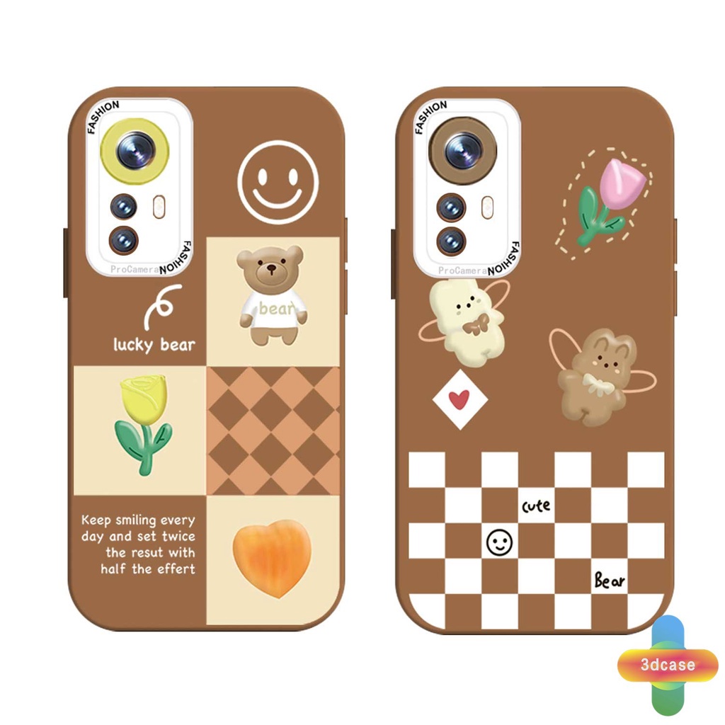 Casing TPU Xiaomi Redmi Note 8 10S 9 10 9 10 PRO MAX 11 9S POCO C3 C31 X3 NFC X3 PRO 9 9C NFC 9A 9i 9T 9AT 9 PRO Power 10X POCO M2 PRO 10 Prime Motif Beruang