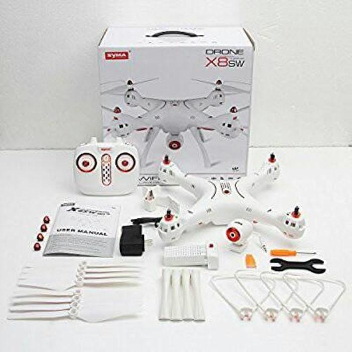Zackymall Drone Sima X8Sw Wifi Kamera New Upgrade Version Of Syma X8Hw Rc Drone
