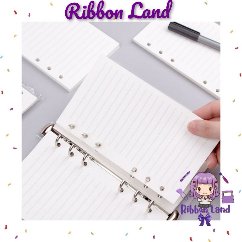 

A5 & A6 Kertas Isi Ulang Refill Garis Dot dan Kotak