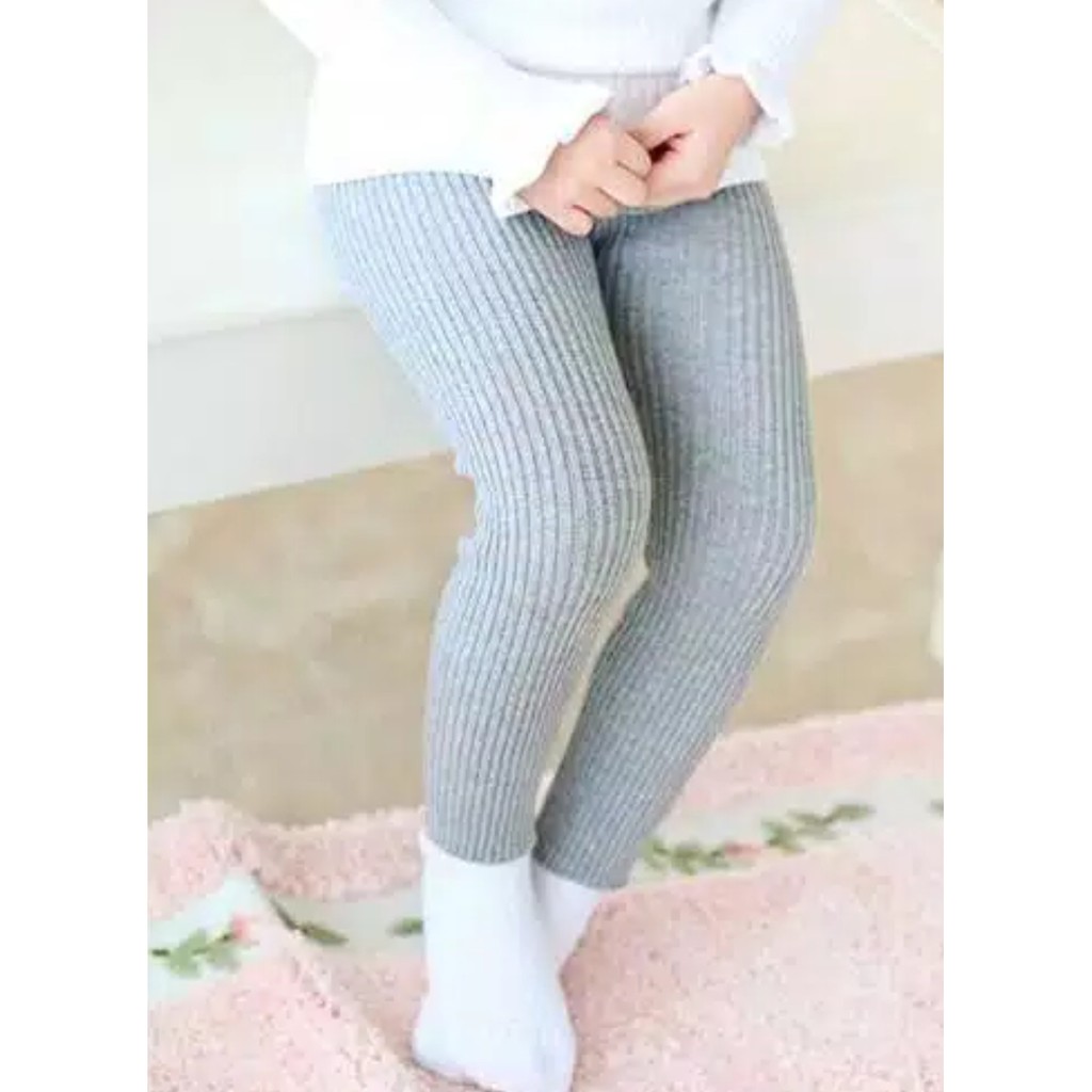 Legging Anak Import Bahan Knit 1-8 tahun ( bisa pilih warna)