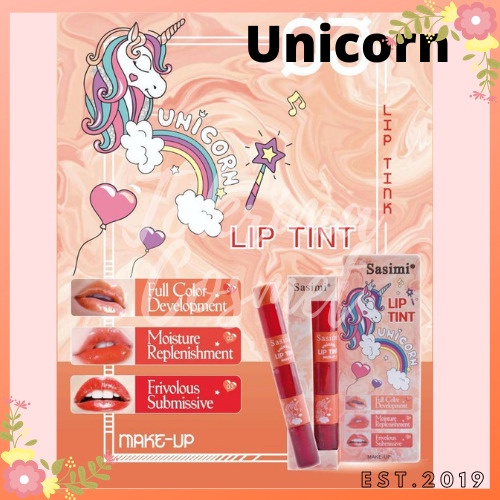 [ 6PCS ] LIPGLOSS/LIPTINT SASIMI 3in1