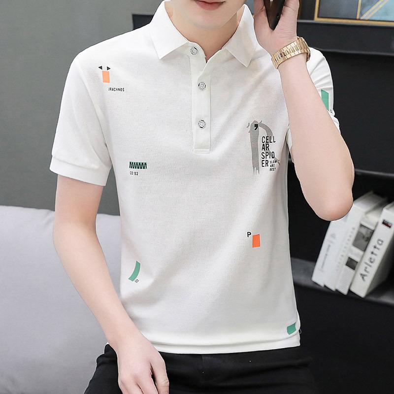 Amspro Baju wangki pria baju pria kaos polo pria Spider