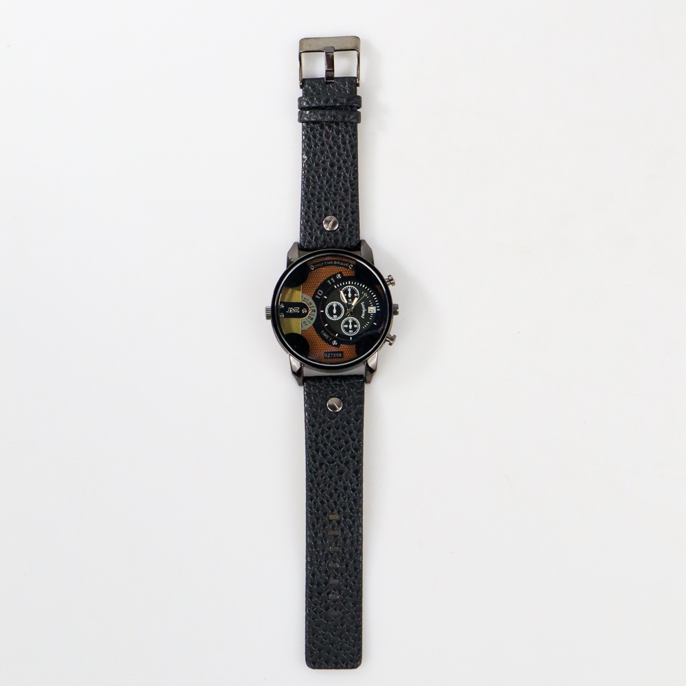 JIS Jam Tangan Analog Pria - 0Z7258 - Black