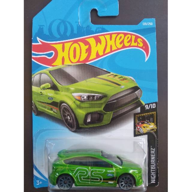 Hot wheels ford focus rs