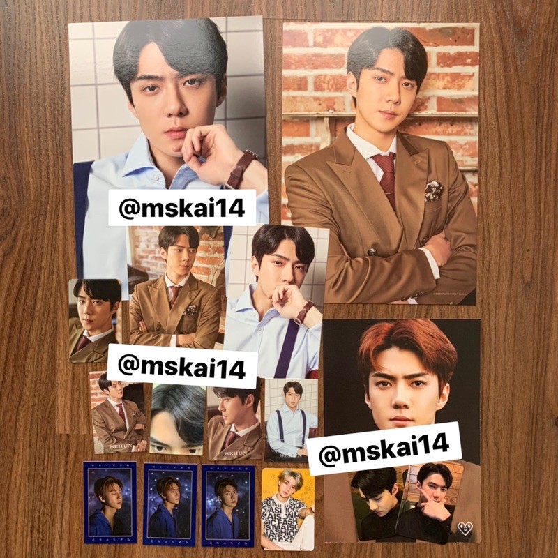 exo sehun season greeting 2020 welcome kit
