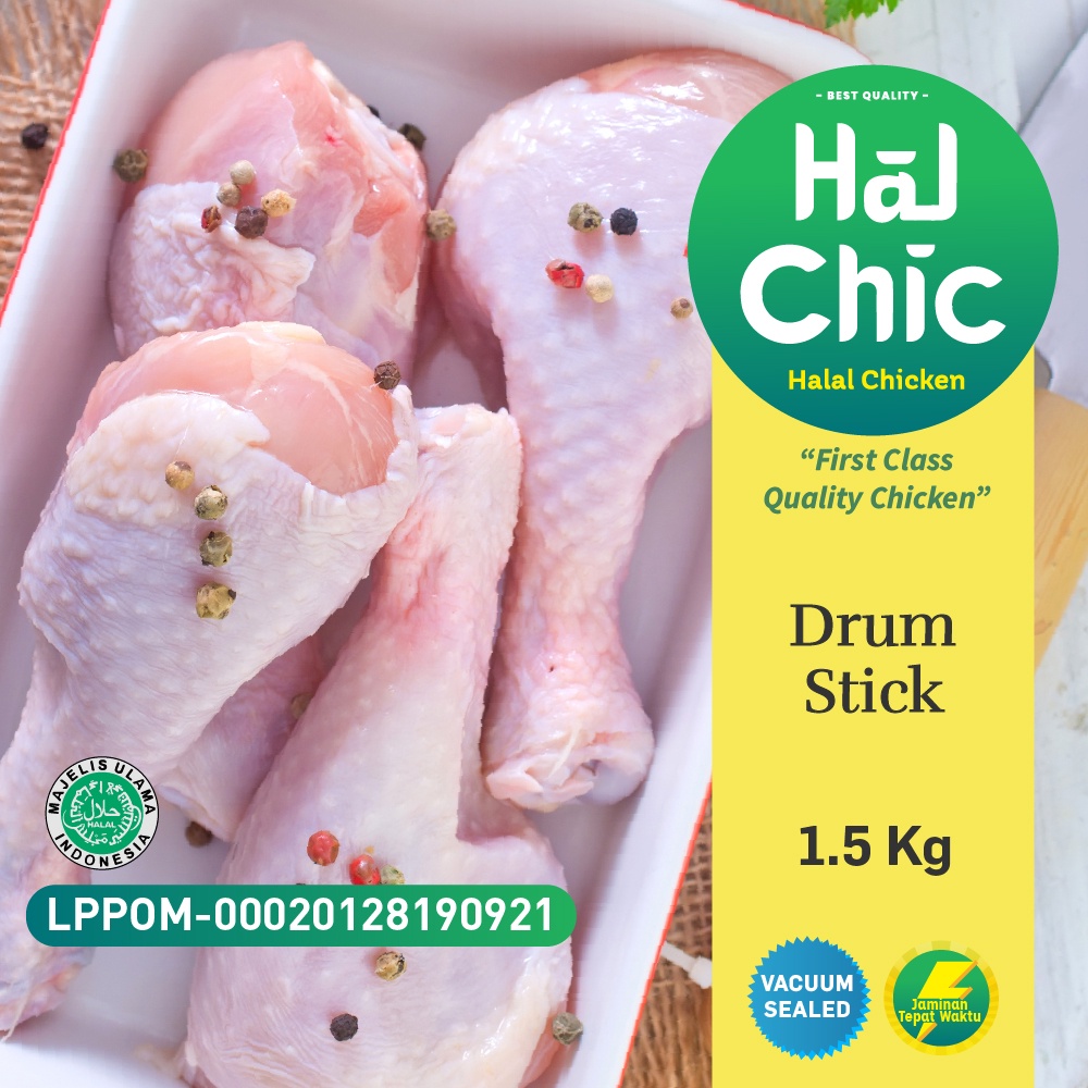 

Paha Ayam Drumstick 1.5 Kg HalChic