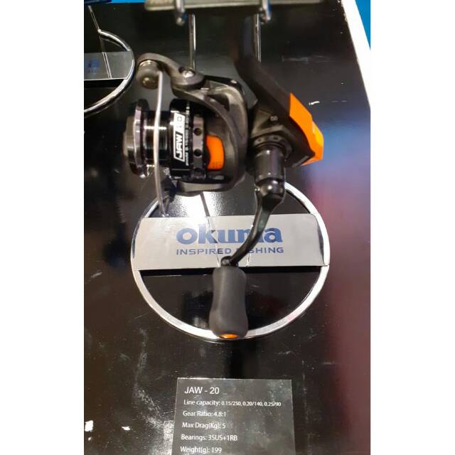 reel okuma jaw 20