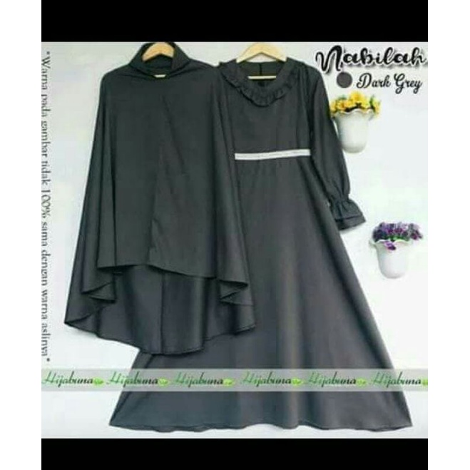 set gamis Nabila  Xl