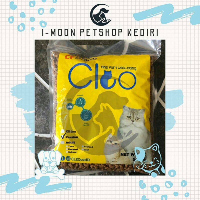 Cat Food/Makanan Kucing Cleo Persian 500 gram
