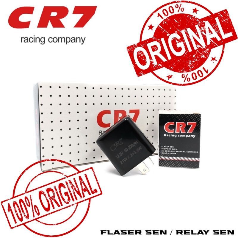 Flasher Sen CR7 Relay Sen Led Ori TYTO High Quality Kualitas CR7