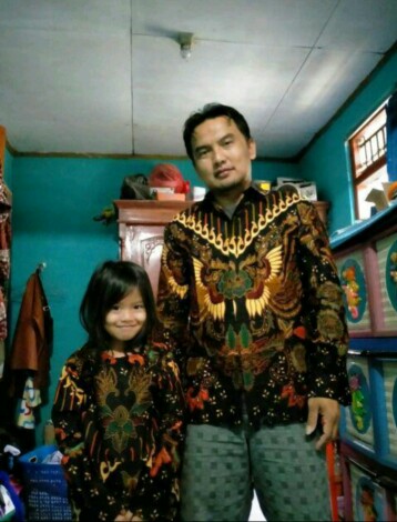Batik Couple Keluarga Sania Ruffle Ori Ndoro Jowi Dnt Motif Kupu Kuning Termurah