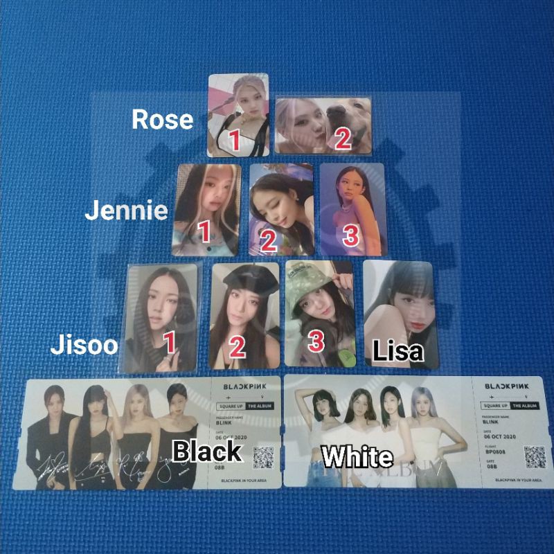 [READY BANDUNG] Blackpink The Album Ktown4u Official Photocard Poster