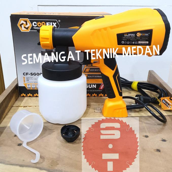 CF-SG001 SPRAY GUN LISTRIK SEMPROTAN ANGIN CAT HEAVY DUTY COOFIX SG001