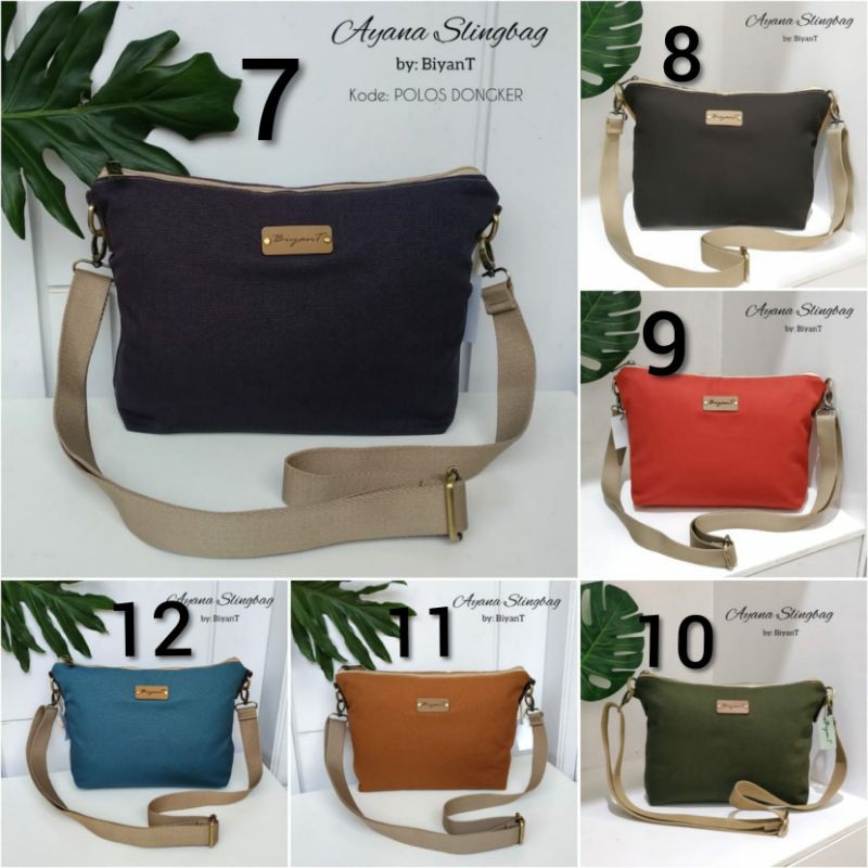 Ayana Sling Bag by BiyanT part 1