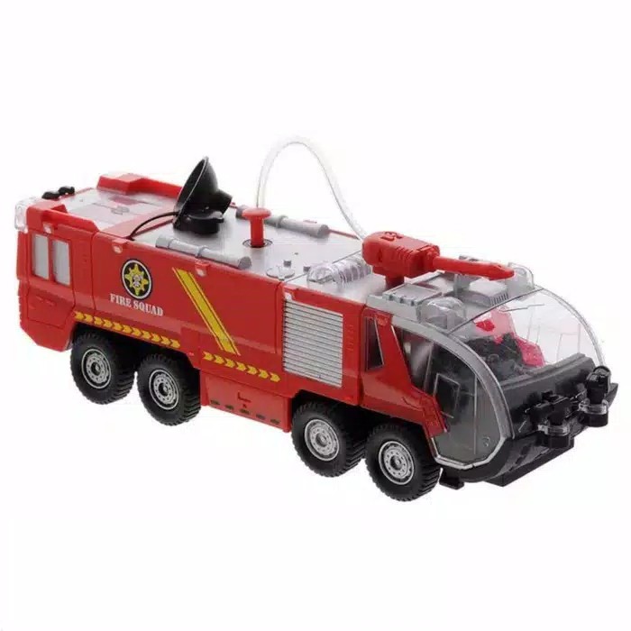 MAINAN ANAK FIRE SQUAD FIREMEN TRUCK - TRUK PEMADAM KEBAKARAN / MOBIL PEMADAM KEBAKARAN -  A077