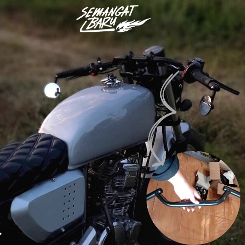 STANG SPRINTER PANJANG STIR SPRINTER CLUBMAN STANG CAFERACER HONDA BEAT STREET Promo