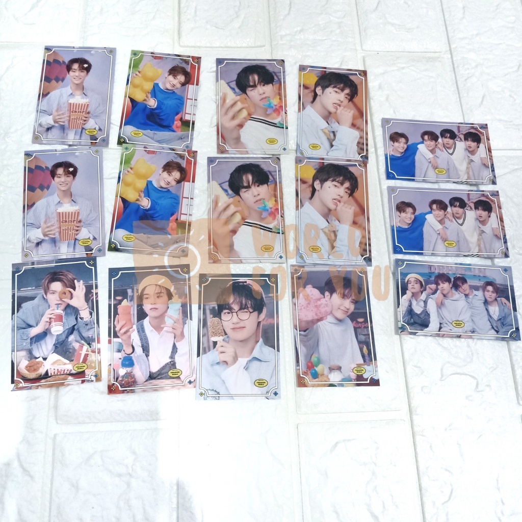[READY] Treasure World Photocard Binder PC Fullset Tworld Benefit Weverse Haruto Jihoon Junkyu Jungh