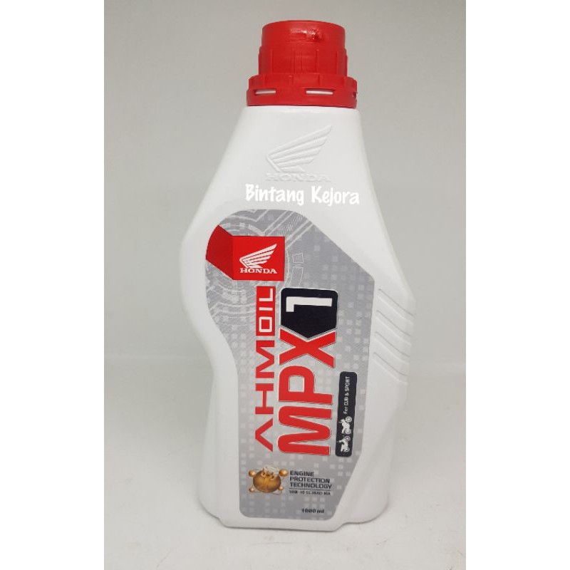 OLI MPX 1 MPX1 1 LITER SPORT BEBEK DIJAMIN ORI ASLI SAE 10W 30