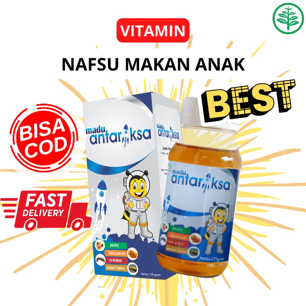 Madu Antariksa vitamin nafsu makan anak terbaik