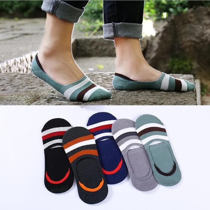 TOMUMUDA Kaos Kaki 1 Set isi 10PCS  Hidden Pria Socks Dewasa Kaos Kaki KAOS KAKI DEWASA WT