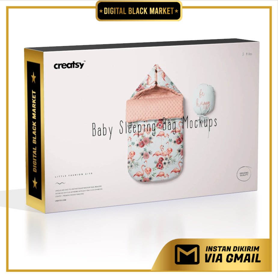 Baby Sleeping Bag Mockup Set