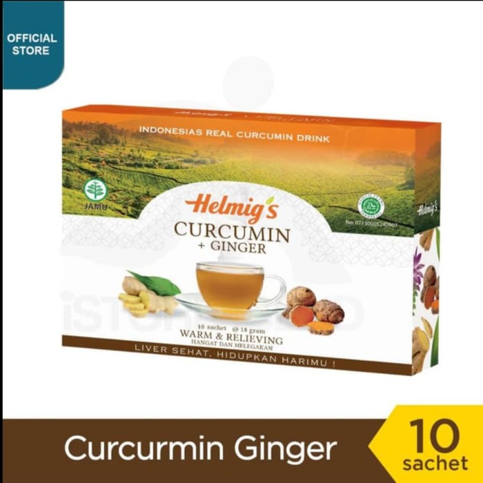 

Helmig's Curcumin Plus Ginger 10x18gr