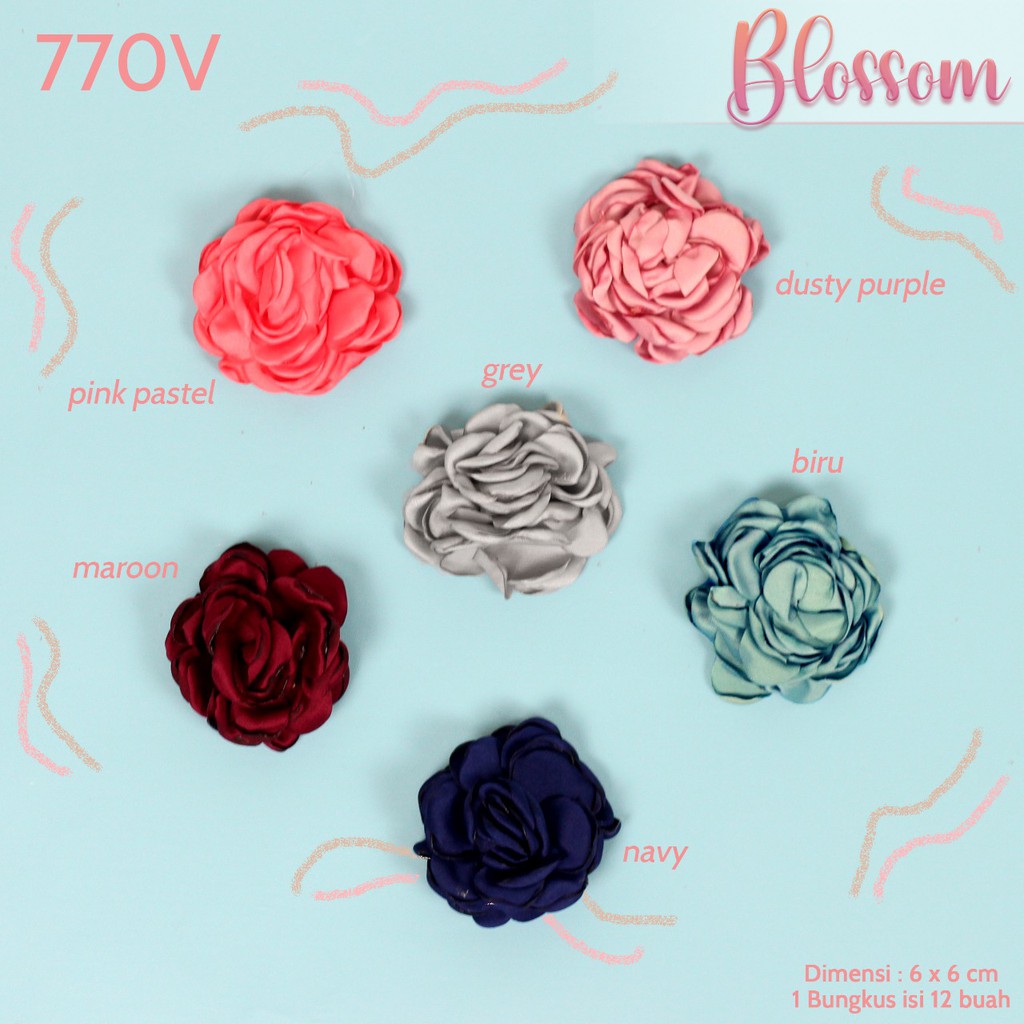

Aplikasi Bunga 770V (Per-12Pcs)