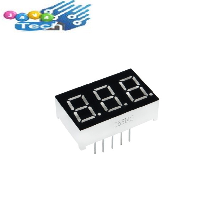 Seven Segment Display 7 Segment Merah 0.36 Inch 1-2-3-4-Jam Digit