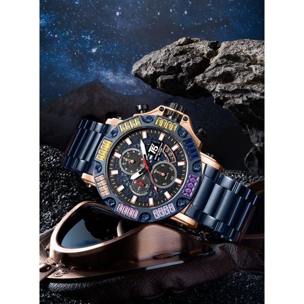 JAM TANGAN PRIA RANTAI T5 H 3884G Original