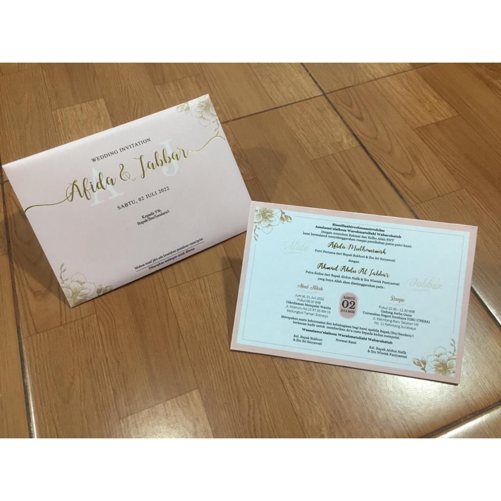 Undangan Single Hard Cover