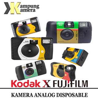 Kodak Fujifilm Simple Ace Daylight Power Flash FunSaver Quicksnap Kamera Disposable