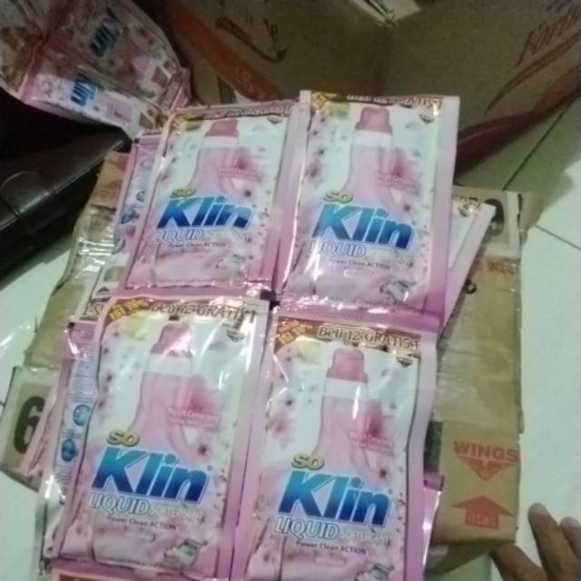 So Klin liquid sachet 24