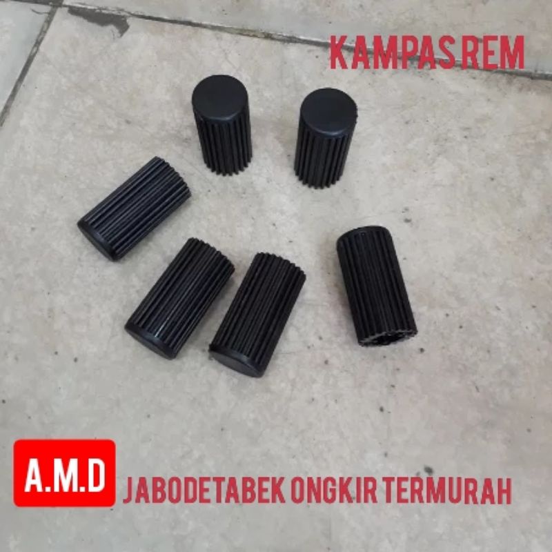 kanvas rem kursi roda/plastik rem belakang kursi roda/kampas rem