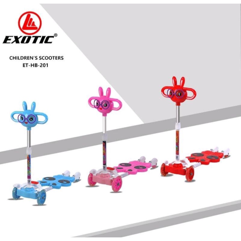 SCOOTER SEKUTER SKUTER GUNTING KODOK EXOTIC HB-201