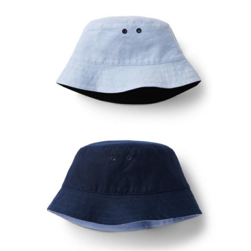Topi Bayi Janie Jack "Reversible Bucket Hat"