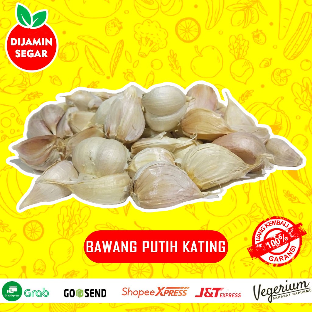 

Bawang Putih Kating Sayur Sayuran Bahan Pokok Bumbu Dapur Penyedap Rasa Segar Fresh