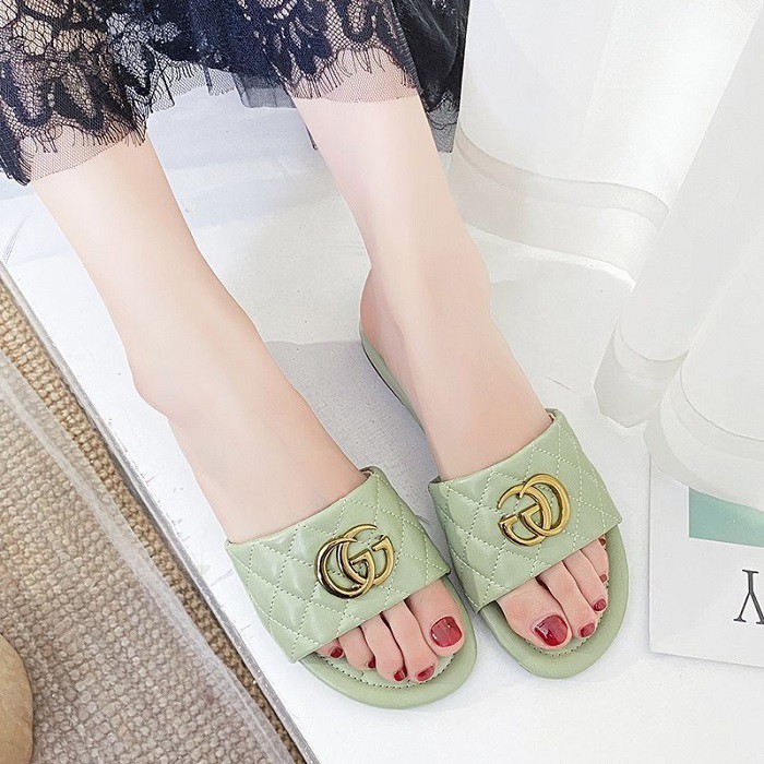 RYX - Granty Quilted Sandal Slipper Casual Sehari Hari - Ori Import