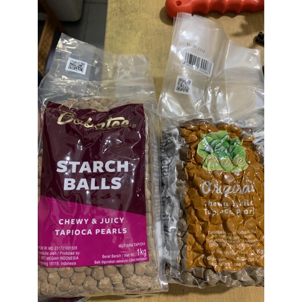 

bobatee 1kg / king’s bubble tapioca pearl boba buble
