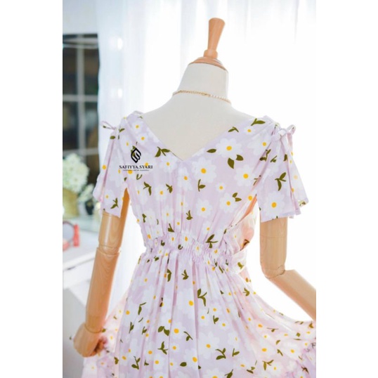 Emma Dress Softpink Safiyya Syari