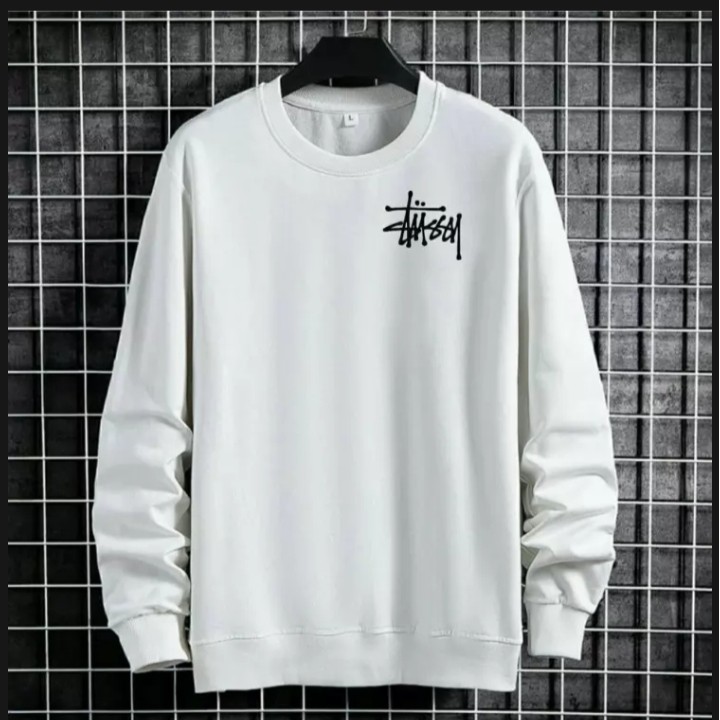 PAKAIAN PRIA LENGAN PANJANG STUSSY/SWEATER STUSSY/ KAOS CREWNECK