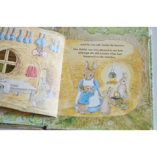 Telah Hadir..✹ Peter rabbit a peep-inside tale by Beatrix Potter - buku import anak *uy*